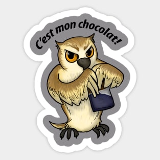 C'est mon chocolat! (FR) Sticker